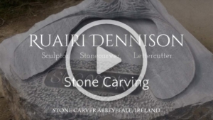 Ruari Dennison stone carving ireland